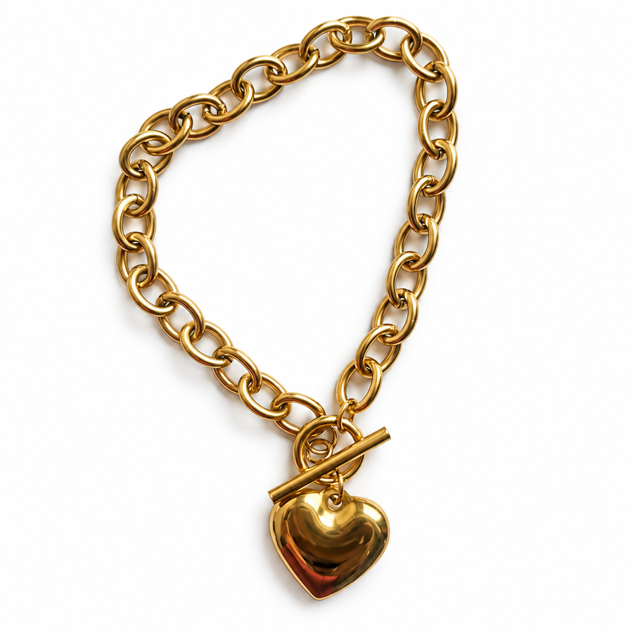 Heart Toggle Bracelet - Main