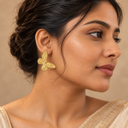 Celestial Trio Earring Set - Model