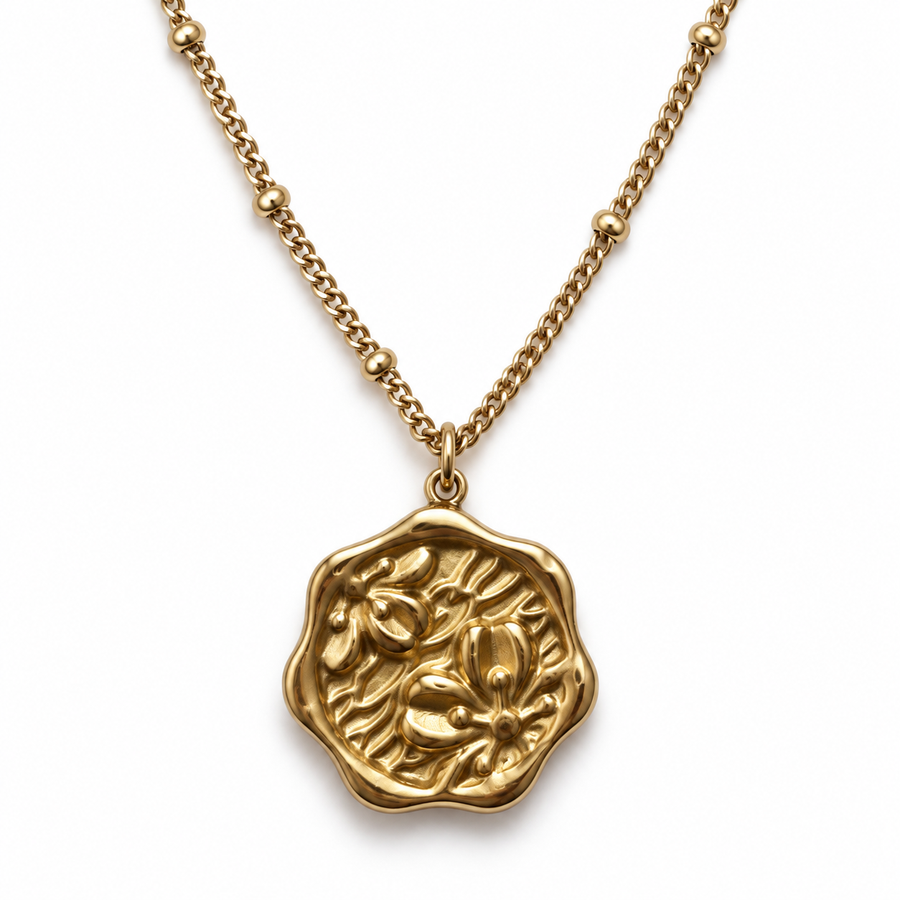 Vortex Medallion Necklace - Detail 1