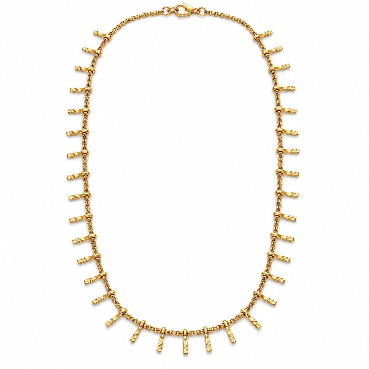 Golden Y-Chain Necklace - Main