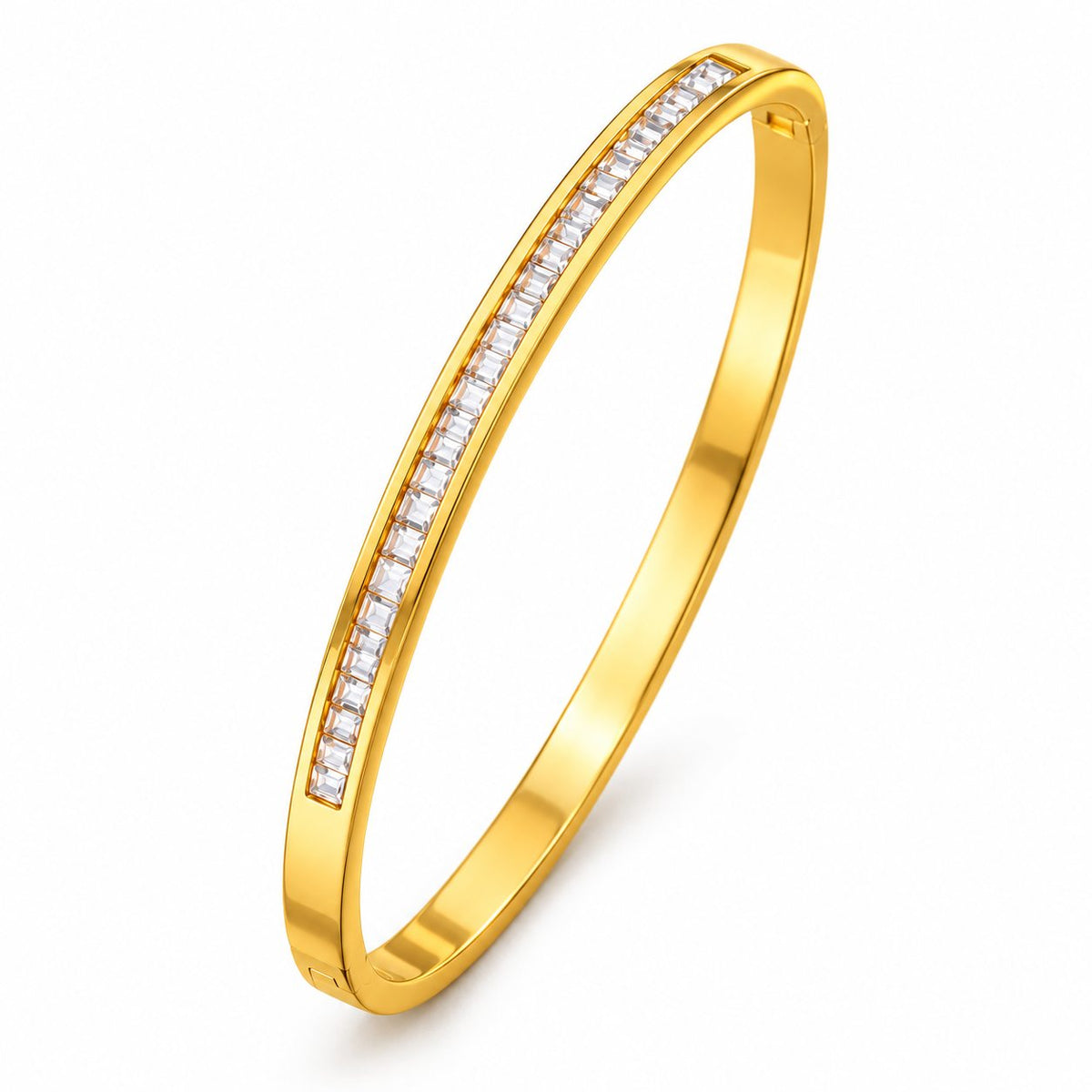 Crystal Channel Bangle - Main