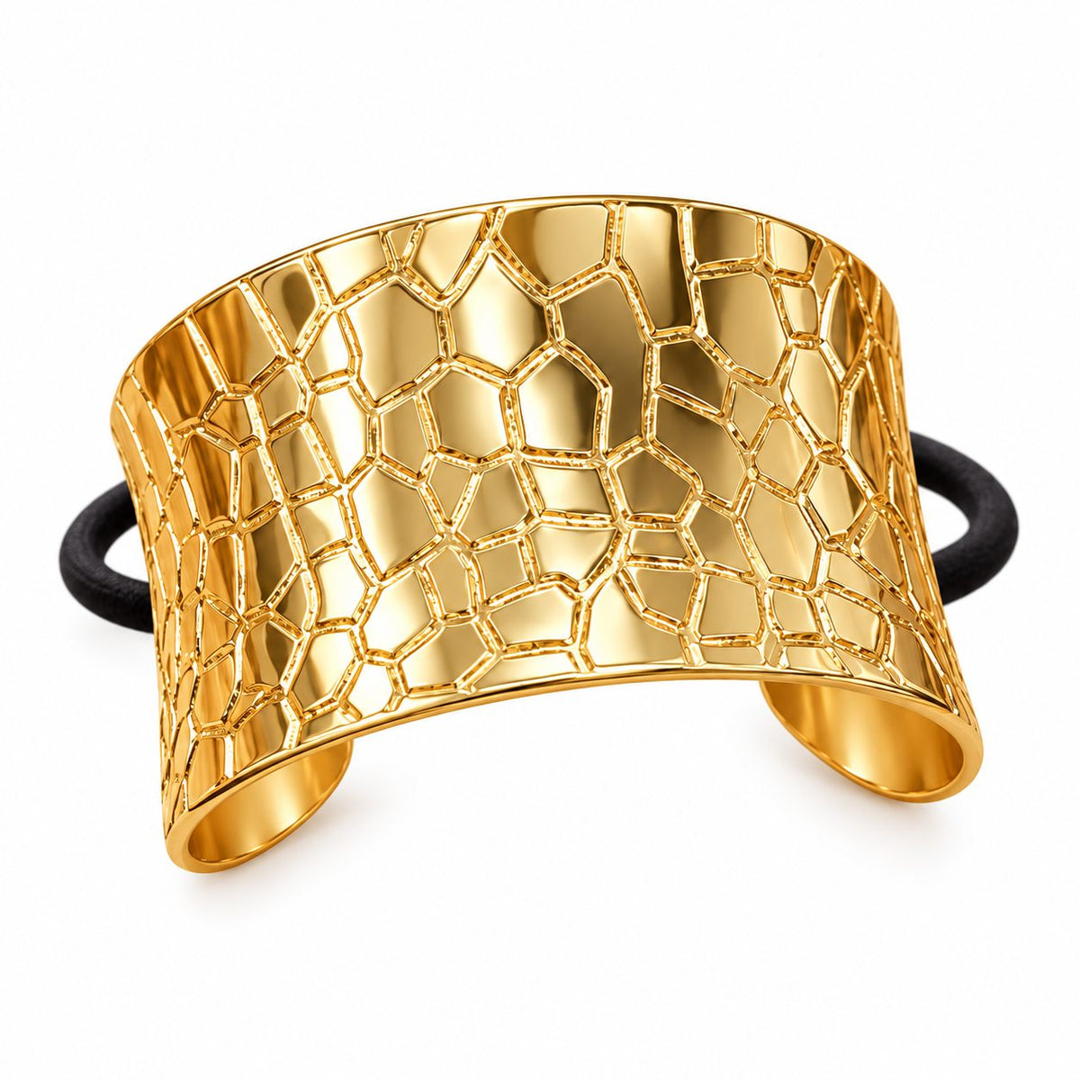 Golden Mosaic Hair Cuff - Main