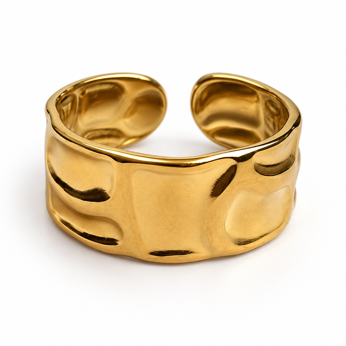 Molten Mosaic Adjustable Ring - Details