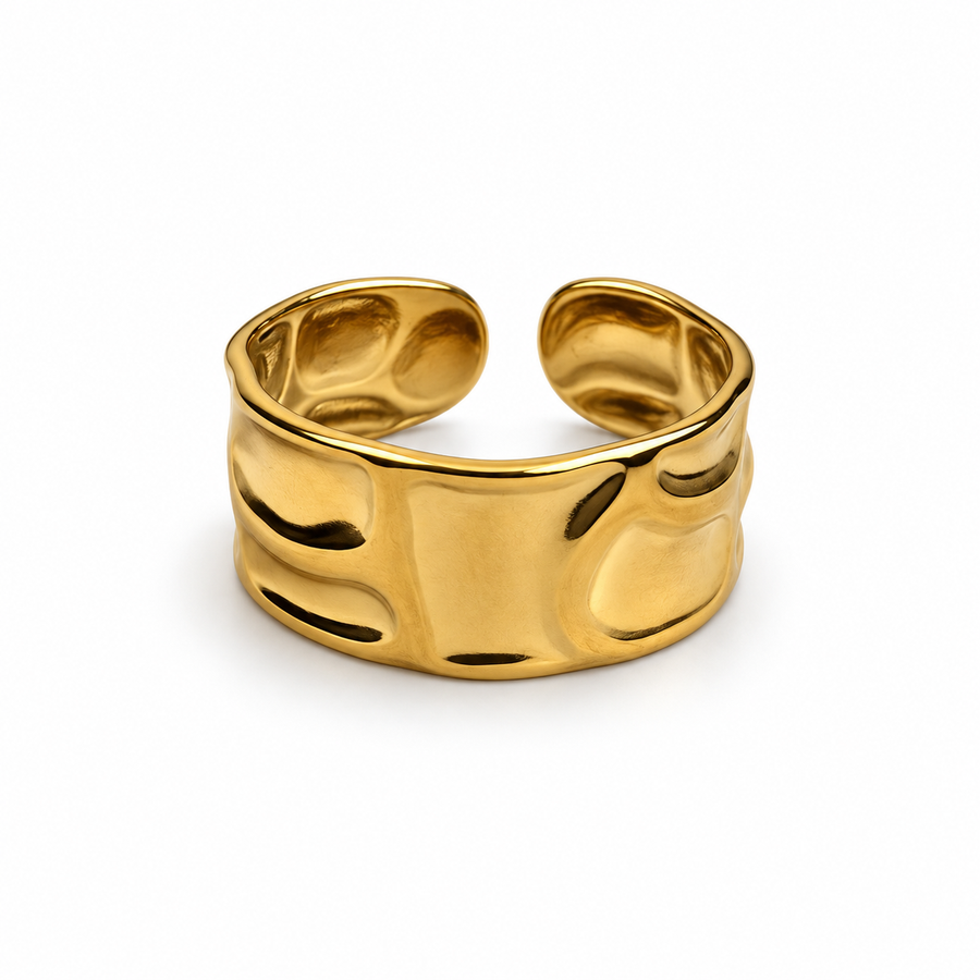 Molten Mosaic Adjustable Ring - Main