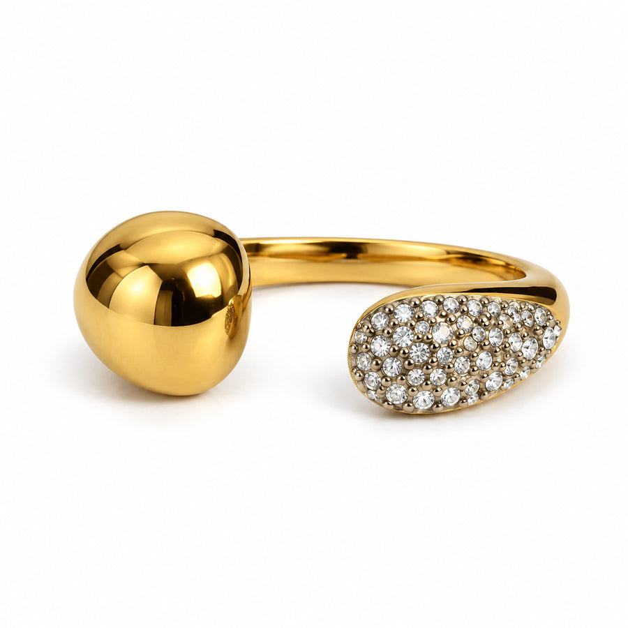 Pavé Sphere Open Ring product view